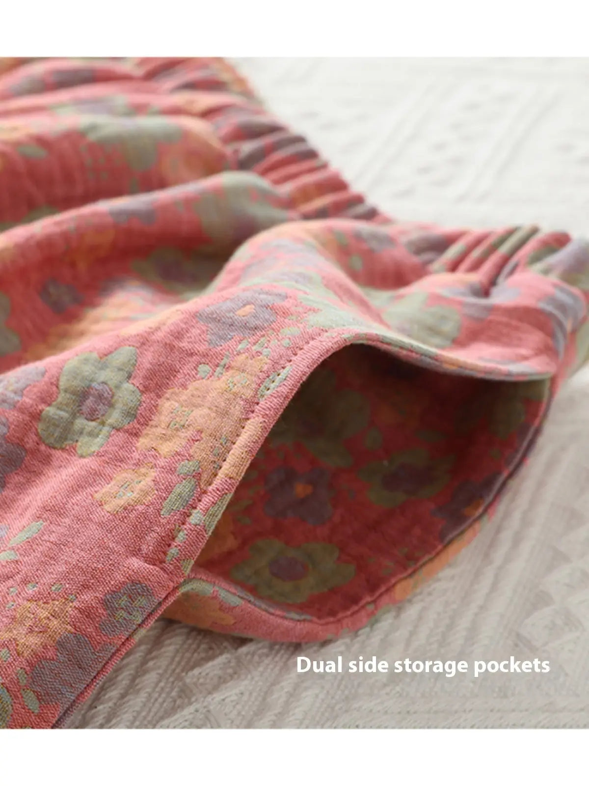 New Chinese Style Double Pure Cotton Gauze Pajamas For Women Spring Autumn Set EX-STOCK Canada