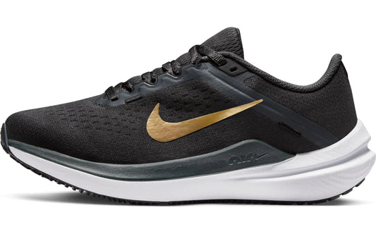 Nike Air Winflo 10 Women's Anthracite Gold Running Sneaker - Velora Luxury Fashion