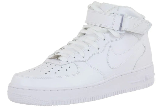 Nike Boys Air Force 1 Trainers White/White-white 10.5 Little Kid - Velora Luxury Fashion