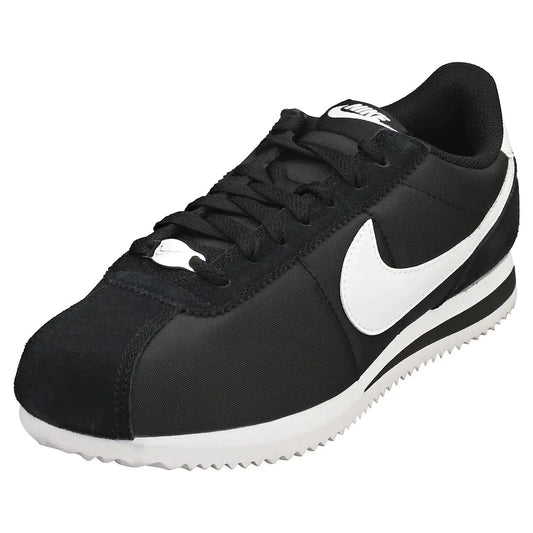 Nike Cortez TXT Womens Shoes Size- 6 Black/White - Velora Luxury Fashion