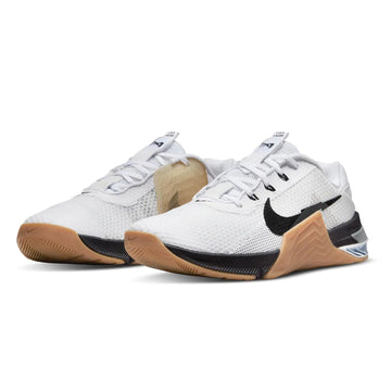 Nike Mens Gymnastics Shoes White Black Gum Med Brown Particle Grey 48.5 EU - Velora Luxury Fashion