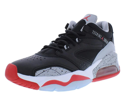 Nike Mens Jordan Point Lane in Black/University Red-Wolf Grey (us_Footwear_Size_System Adult Men Numeric Medium Numeric_13) - Velora Luxury Fashion