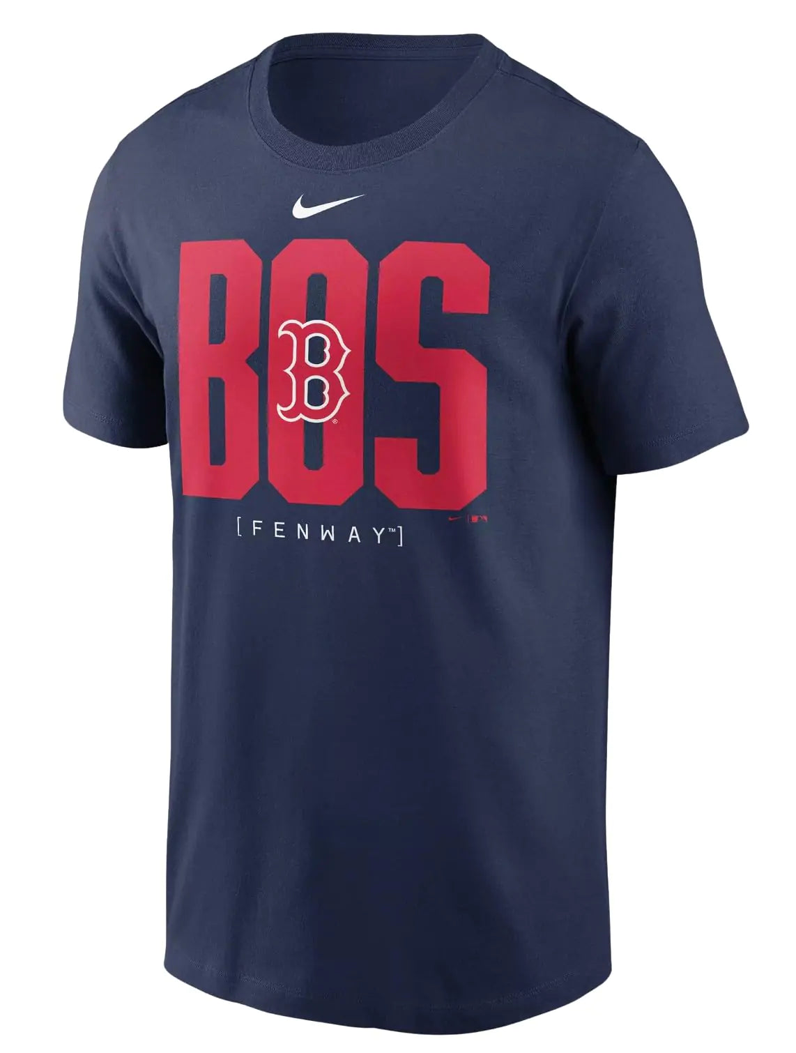 Nike Mens MLB Scoreboard T-Shirt (US Alpha Medium Regular Regular Navy Boston Red Sox) - Velora Luxury Fashion
