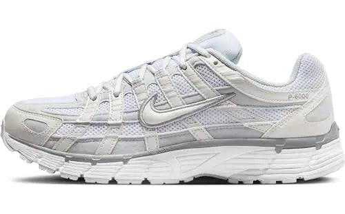 Nike P-6000 Shoes (FV6603-101 Metallic Summit White/Pure Platinum/Wolf Grey/White) Size 5 - Velora Luxury Fashion