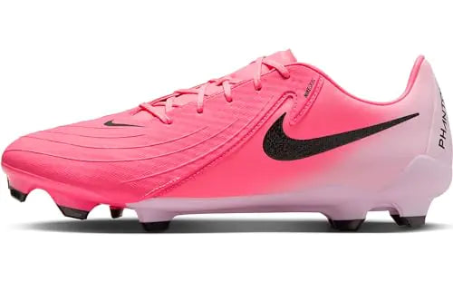 Nike Phantom GX II Academy FG/MG (FD6723-600 Sunset Pulse/Black) Size 4 - Velora Luxury Fashion