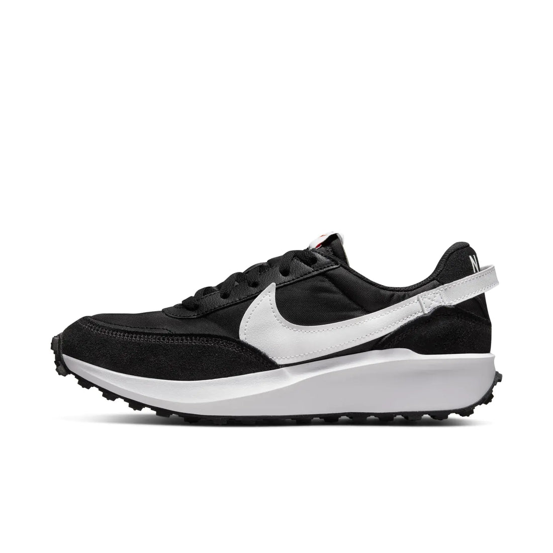 Nike Waffle Debut Women's Sneaker Black/White-Orange-Clear, US Size 9 - Velora Luxury Fashion