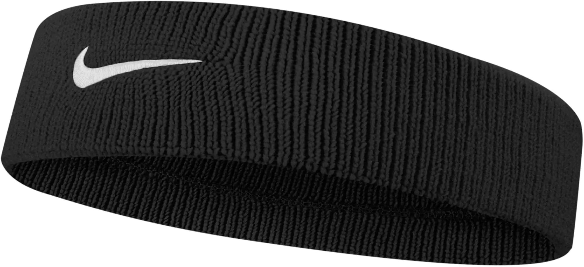 Nike Youth Elite Headband - Black/White one Size - Velora Luxury Fashion