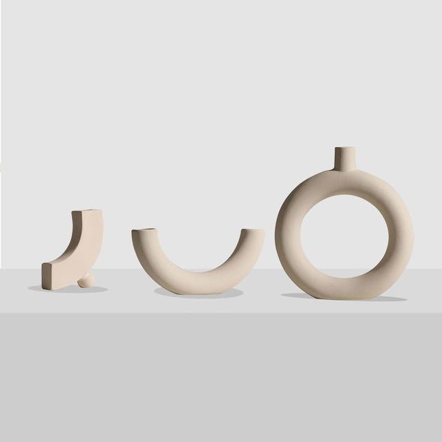 Nordic Ceramic Decorative Vase - Velora Luxury Fashion