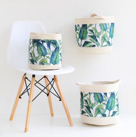 Nordic Tropical Basket - Velora Luxury Fashion