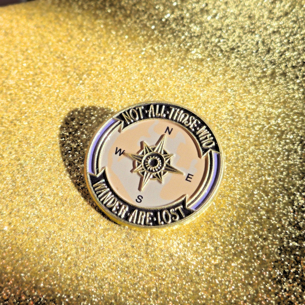 Not All Those Who Wander Are Lost | Collectible Pin - Velora