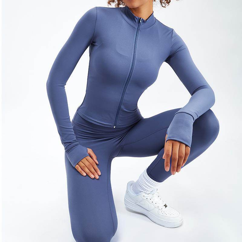 2pcs set Nude Feel Workout Outfit set Gym Clothes for women - Velora