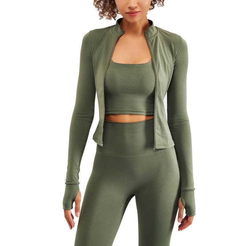 2pcs set Nude Feel Workout Outfit set Gym Clothes for women - Velora
