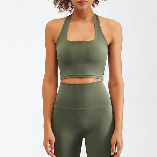 2pcs set Nude Feel Workout Outfit set Gym Clothes for women - Velora