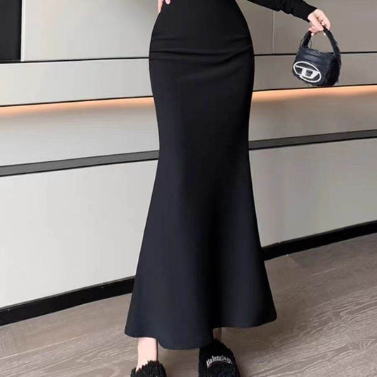 Fashionable Stylish All-matching Sheath Fishtail Skirt - Velora