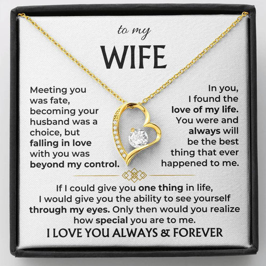 Hollow Love Necklace Pendant Valentine's Day Wife Gift - Velora