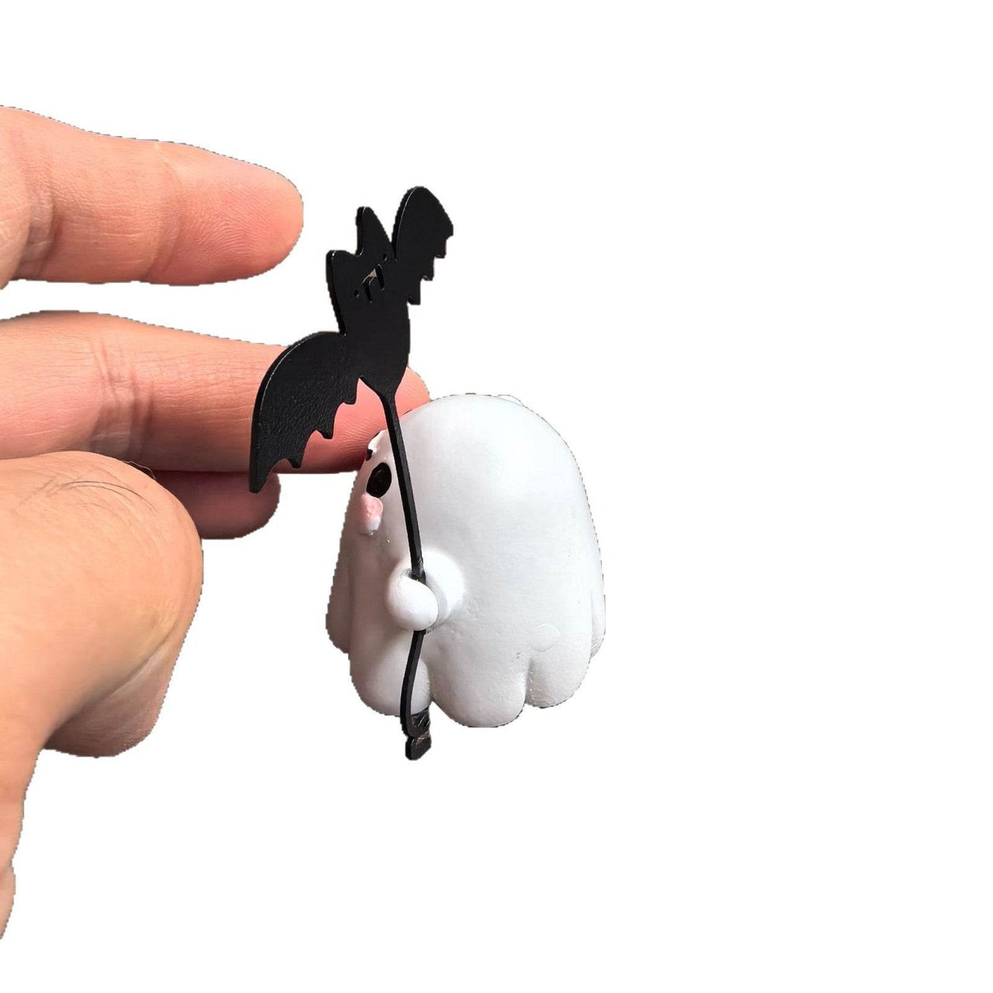 Mini Ghost Walking Dog Statue Halloween Decoration - Velora