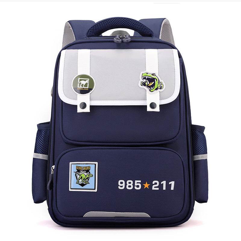 Children's Schoolbag British Style Lightweight And Wear-resistant - Velora