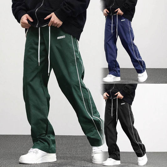Men's Fashionable Retro Leisure Tappered Trousers Men's Loose Cargo Pants With Side Pockets Long Pants Trousers For Street Everyday Jogger Out - Velora