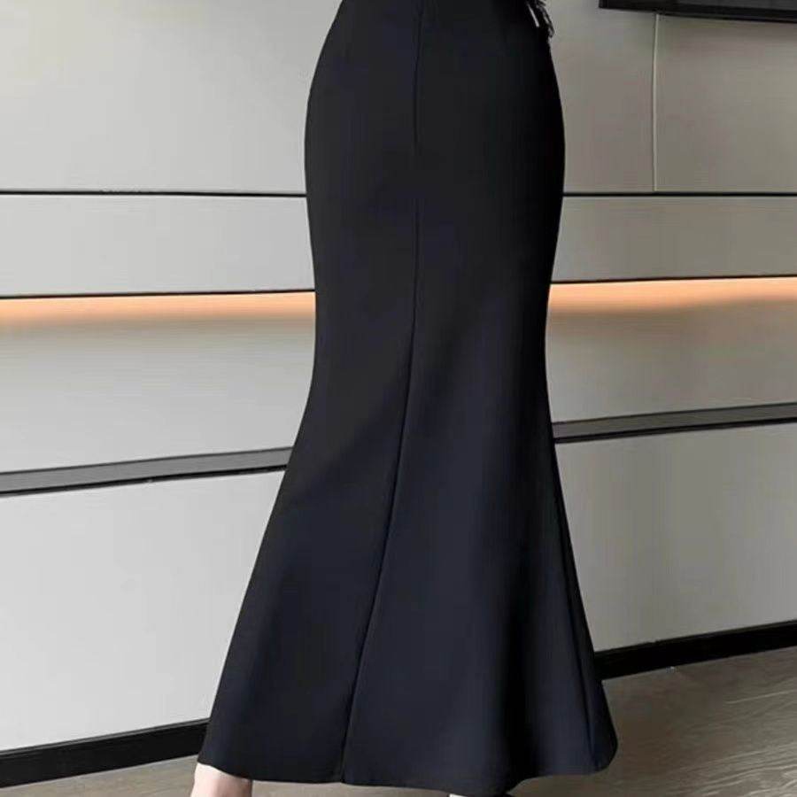 Fashionable Stylish All-matching Sheath Fishtail Skirt - Velora