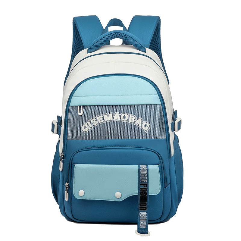 Fashion Color Contrast Leisure Travel Backpack - Velora