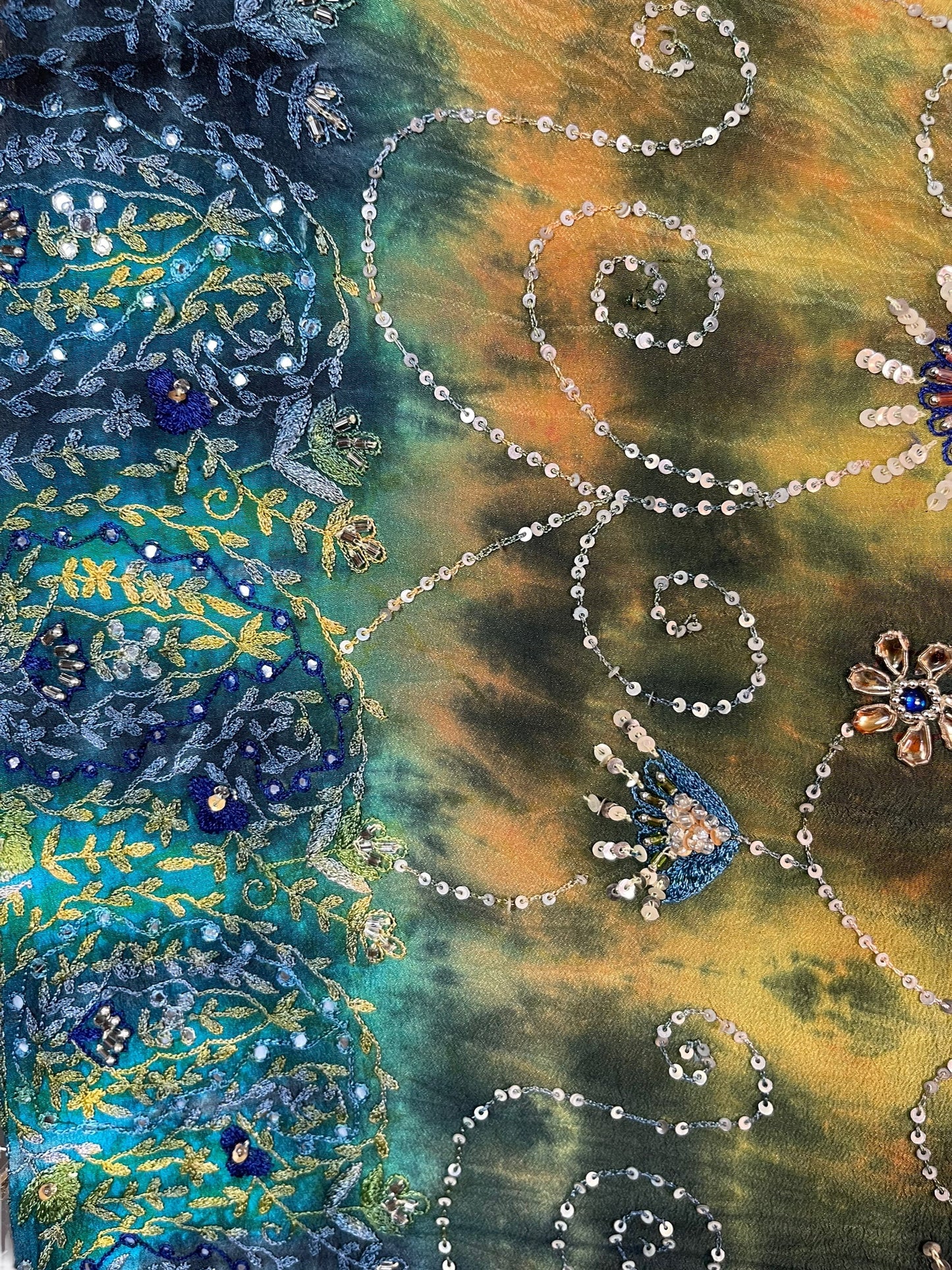 PRC6394 Avatar Pure Silk Maxi Kaftan - Velora