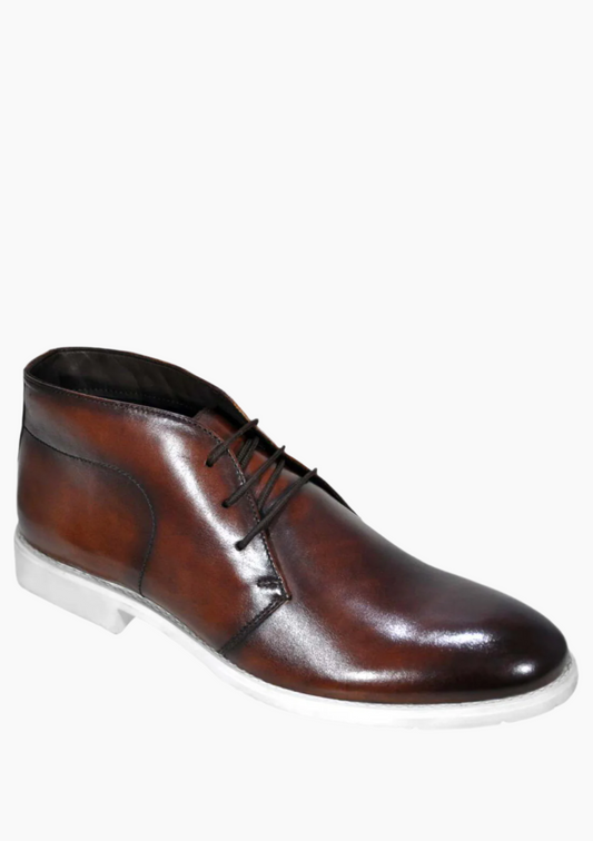 OHM Lifestyle Handmade Ankle Leather Boots