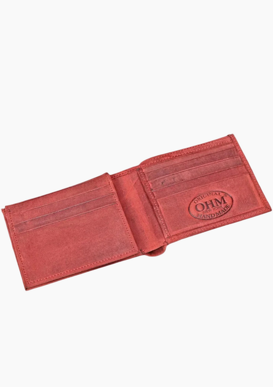 OHM Vintage Genuine Leather Business Wallets - Velora