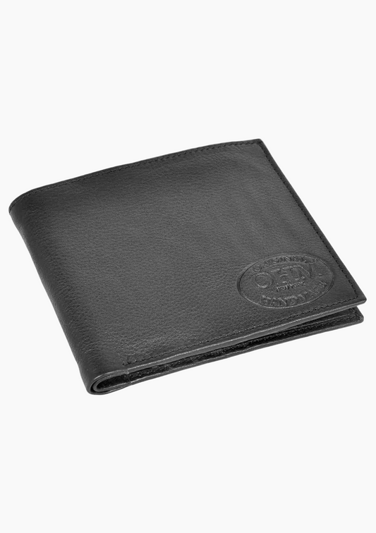 OHM Vertical Card Slot Leather Wallet - Velora