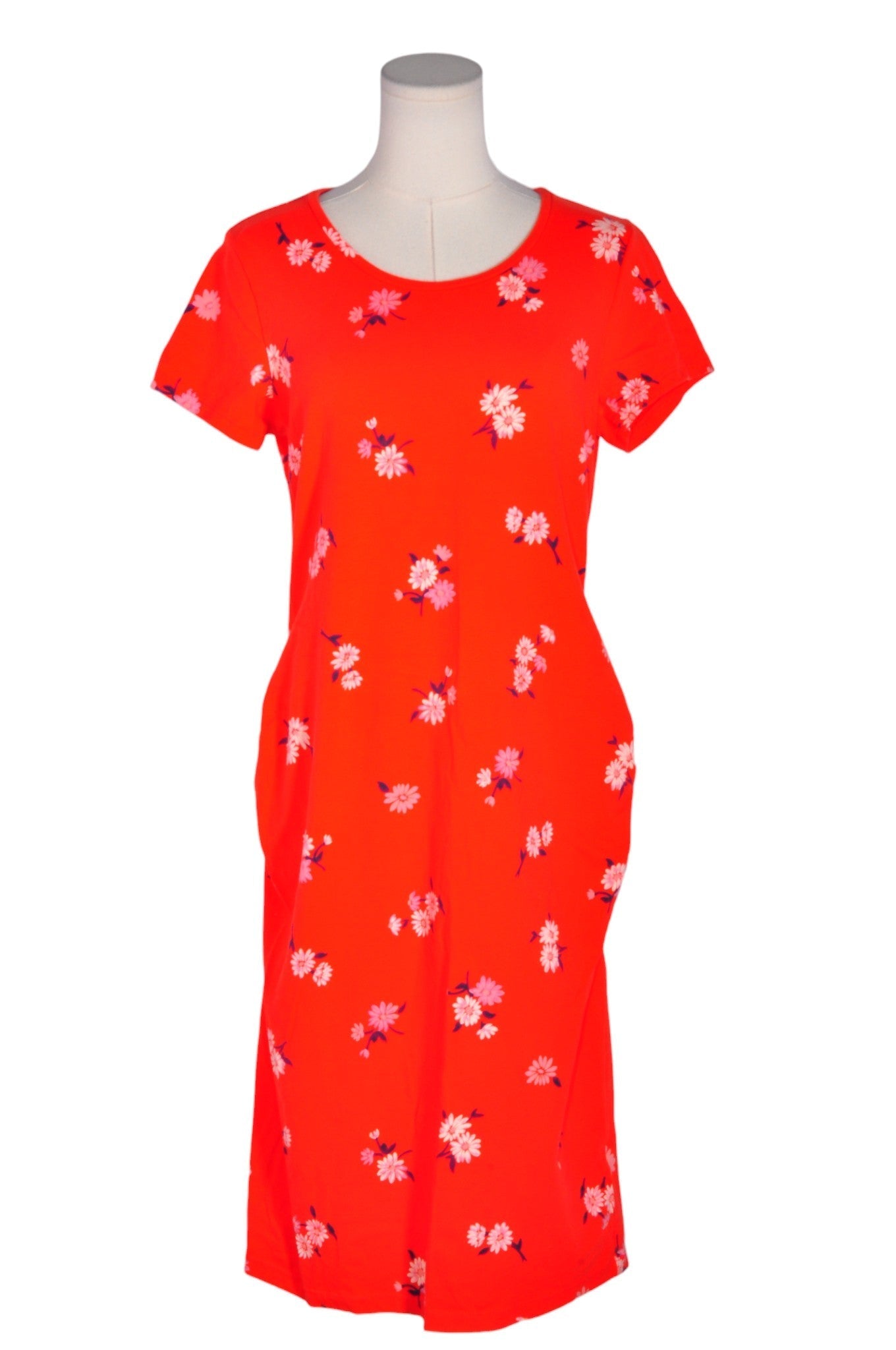 OLD NAVY Women Maxi Dresses Regular fit in Red - L - Velora Luxury Fashion