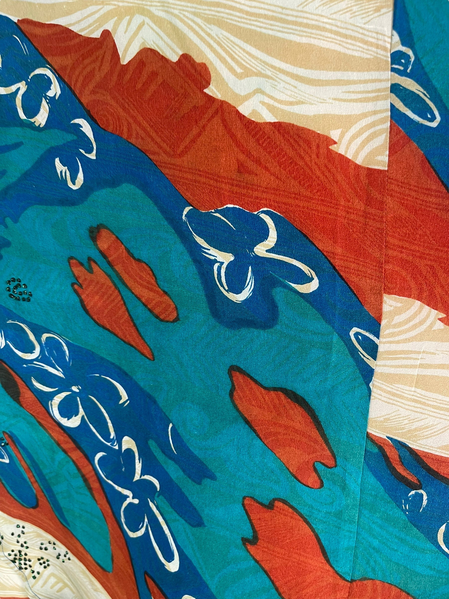 PRC6501 Avatar Pure Silk Waterfall Top - Velora