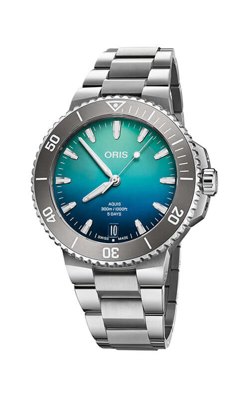 Oris Aquis Great Barrier Reef Limited Edition IV 01 400 7790 4185-Set - Velora