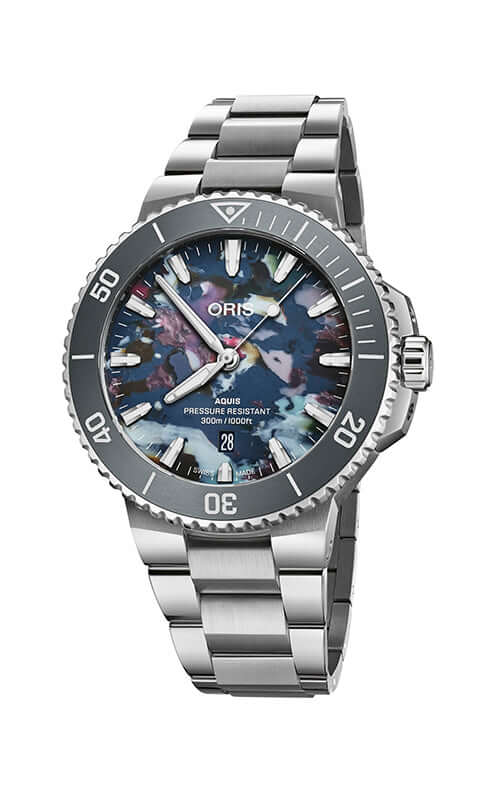 Oris Aquis Date Upcycle Watch 01 733 7789 4150-07 8 23 04PEB - Velora