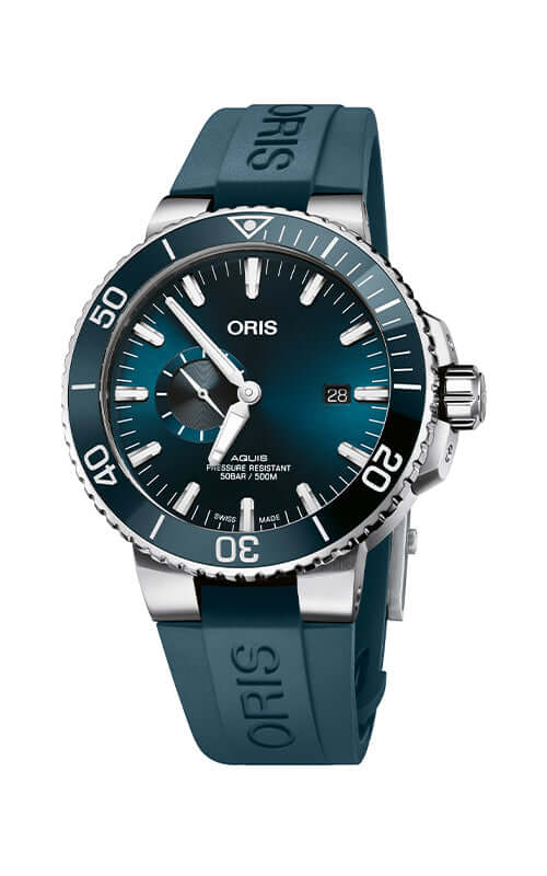 Oris Small Second Date 01 743 7733 4155-07 4 24 69EB - Velora
