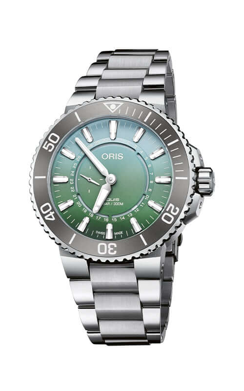 Oris Aquis Dat Watt Limited Edition II 01 743 7734 4197-Set - Velora