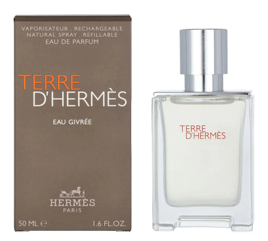 Hermes Terre DHermes Eau Givree for Men - 1.6 oz EDP Spray (Refillable)