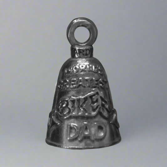 Open Road Biker Dad Motorcycle Guardian Bell - Velora Luxury Fashion