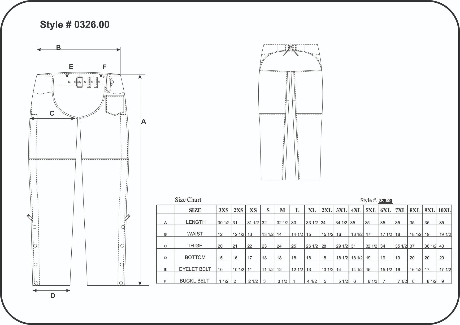 Open Road Heavy Duty Leather Chaps - Velora Luxury Fashion