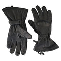 Open Road Men's Armored Gauntlet Leather Motorcycle Gloves - Velora Luxury Fashion