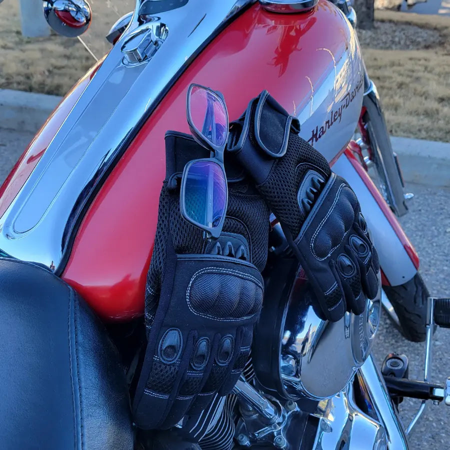 Open Road Men's Armored Tank Gloves - Velora Luxury Fashion