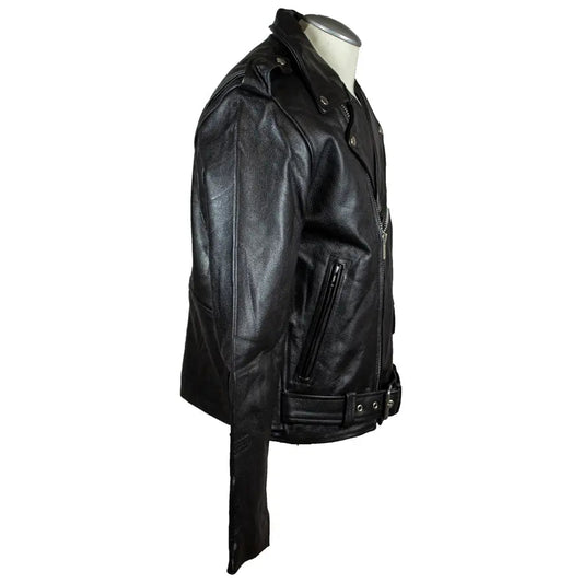 Open Road Men's Classic Leather Motorcycle Jacket - Velora Luxury Fashion