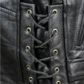 Open Road Men's Classic Leather Motorcycle Jacket - Velora Luxury Fashion