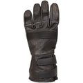 Open Road Men's Leather Motorcycle Gauntlet with Reflective Trim - Velora Luxury Fashion