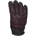 Open Road Men's Leather with Diamond Stitch Gloves - Velora Luxury Fashion