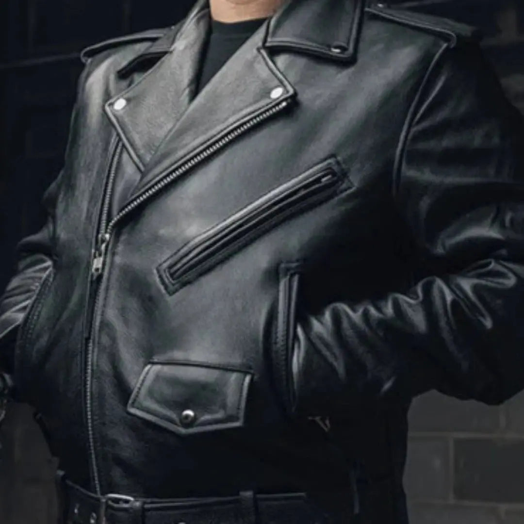 BOL/Open Road Men's Motorcycle Leather Jacket Boutique of Leathers/Open Road