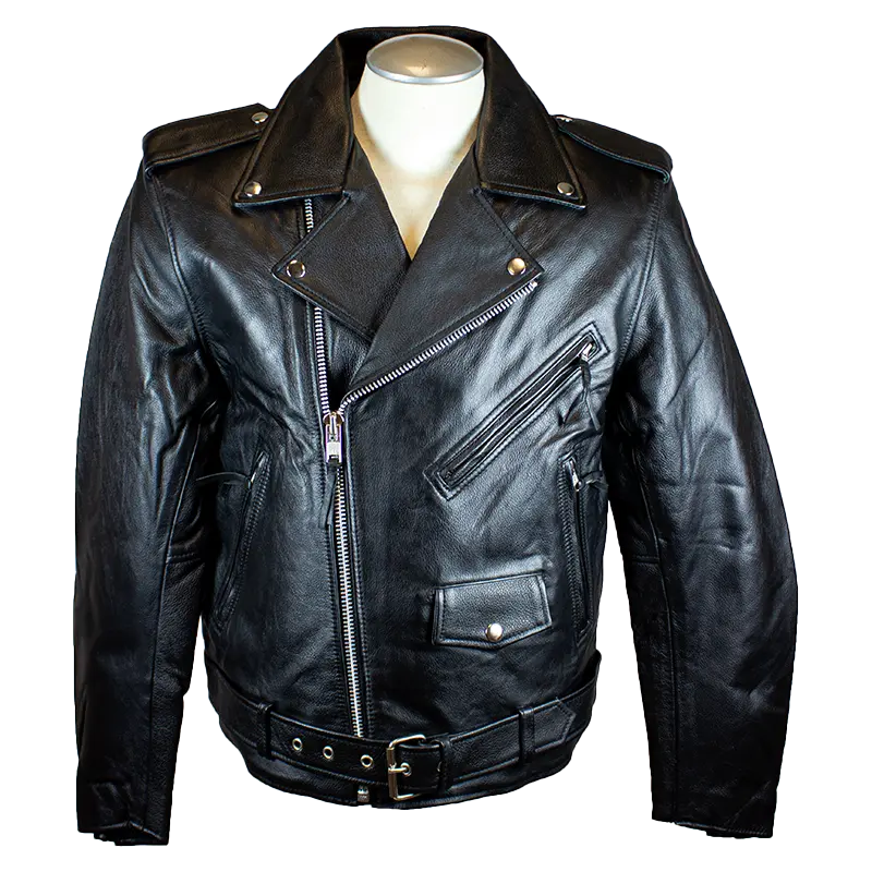 BOL/Open Road Men's Motorcycle Leather Jacket Boutique of Leathers/Open Road