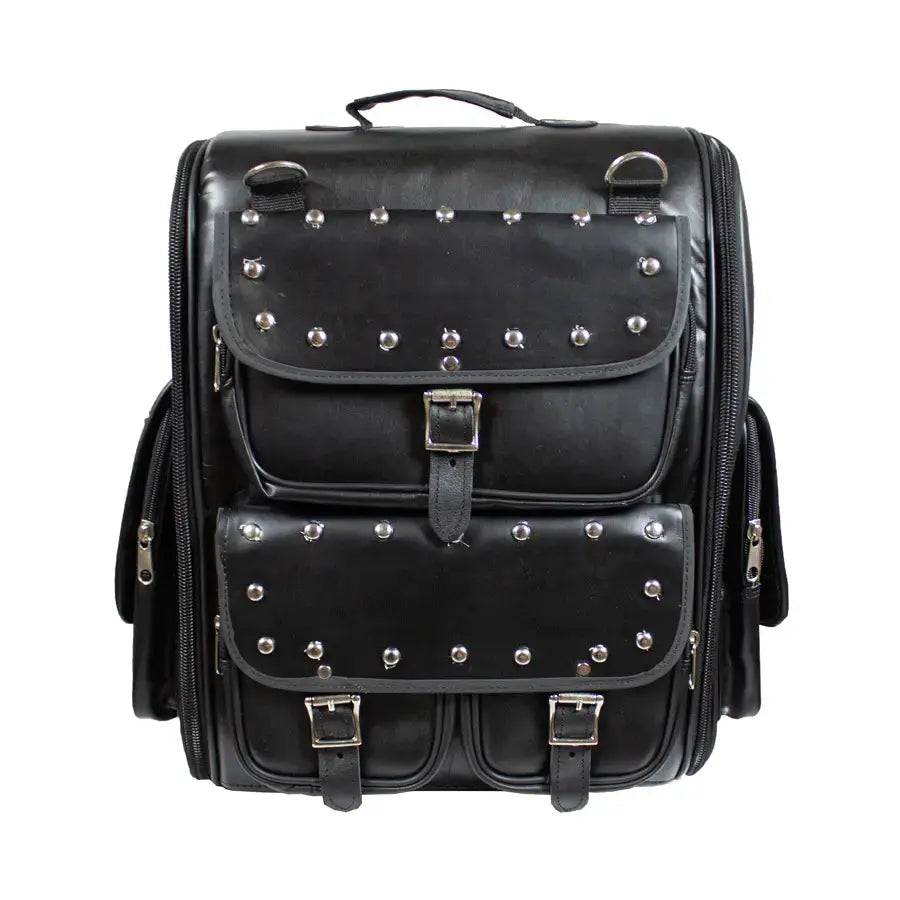 Open Road Stud Accent Shelf Touring Bag - Velora Luxury Fashion