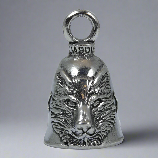 Open Road Wolf Head Motorcycle Guardian Bell Boutique of Leathers/Open Road