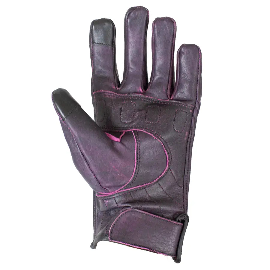 Open Road Women's Kevlar Knuckle Motorcycle Gloves - Velora Luxury Fashion