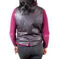 Open Road Women's Lace Side Leather Vest - Velora Luxury Fashion