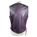 Open Road Women's Lace Side Leather Vest - Velora Luxury Fashion
